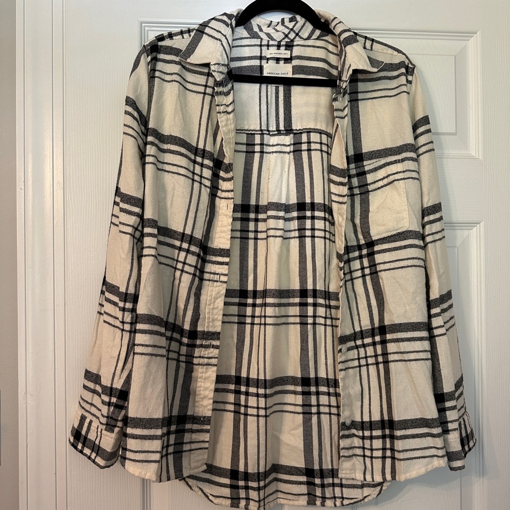 American Eagle Flannel Button Down - image 1